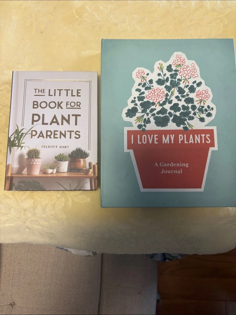 I Love My Plants Gardening Journal  and Little Book for Plant Parents